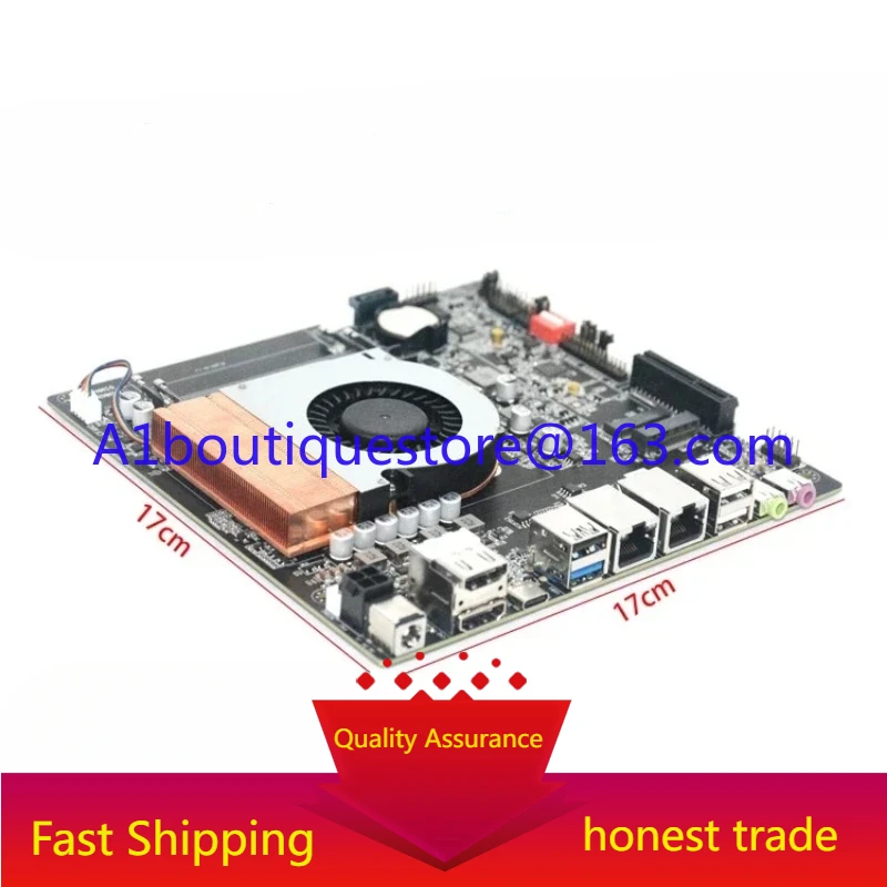 Ультратонкая материнская плата AMD Ruilong R7 5800U 5825U mini itx, универсальная материнская плата промышленного управления LVDS