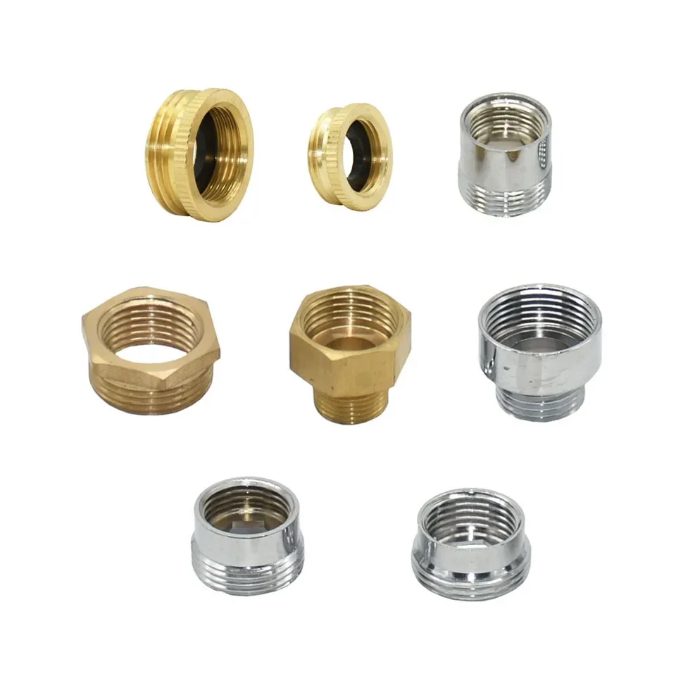 1/2 inch 3/4 inch 1 inch 3/8 inch brass threaded reducing coupling for garden hose systems irrigation piping quick connect fitti