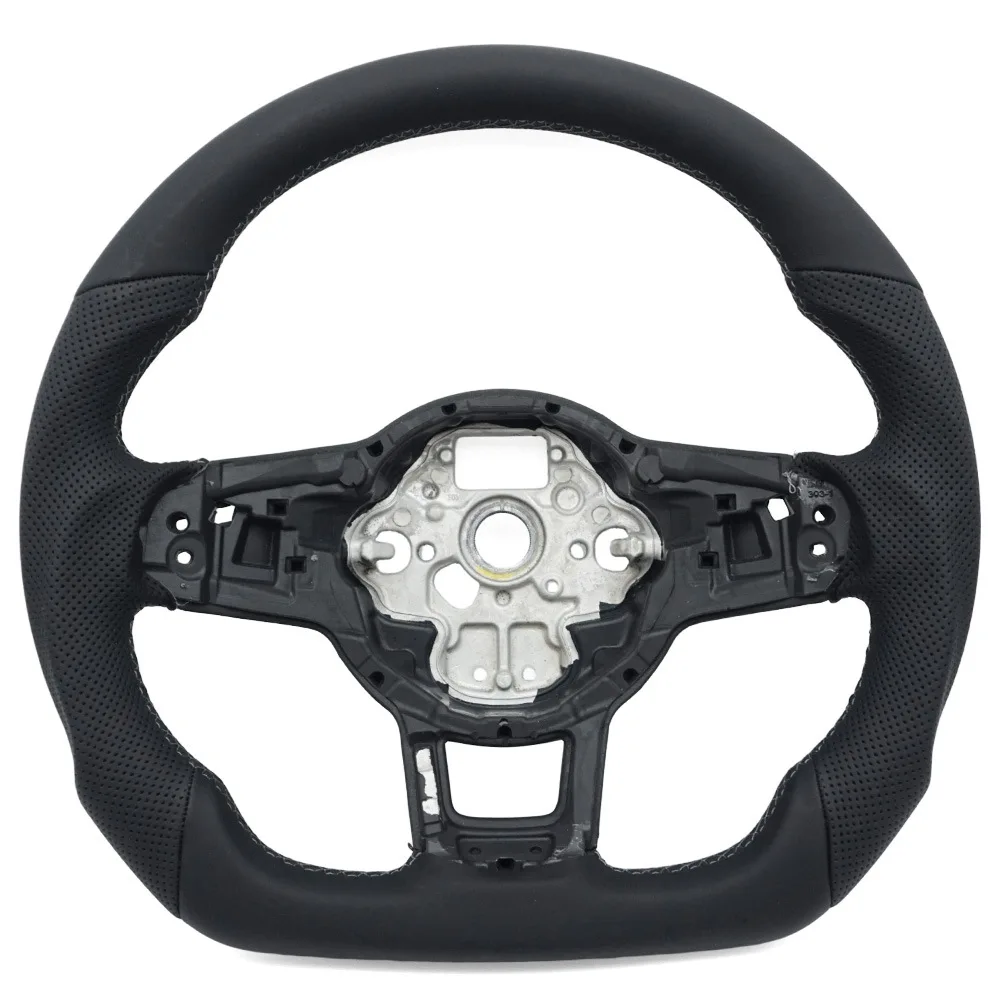 

Suitable for Golf 7GTI Golf mk7 Sport RLINE Half Punched Grey Line Steering Wheel Bottom