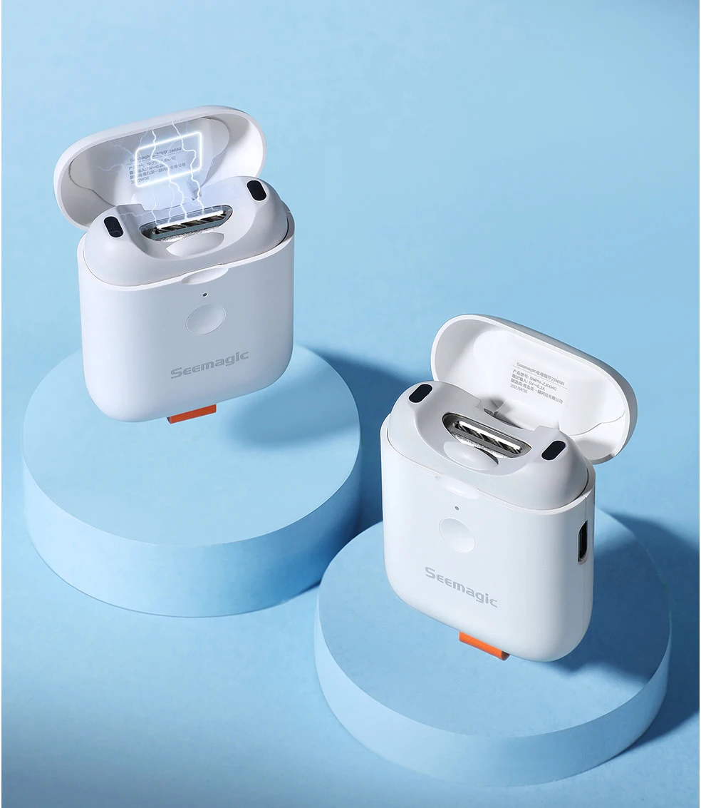 Seemagic Pro 전기 자동 손톱깎이, 가벼운 트리머, 네일 커터, 매니큐어, 성인 관리 가위, 바디 도구