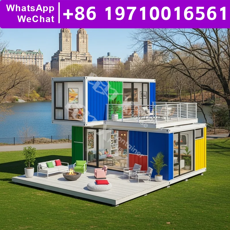 

Prebuilt Homes Detachable Modules Prefab Cabins Kit Homes Quick Deploy Factory Prefabrication Temporary Office Flat Pack House