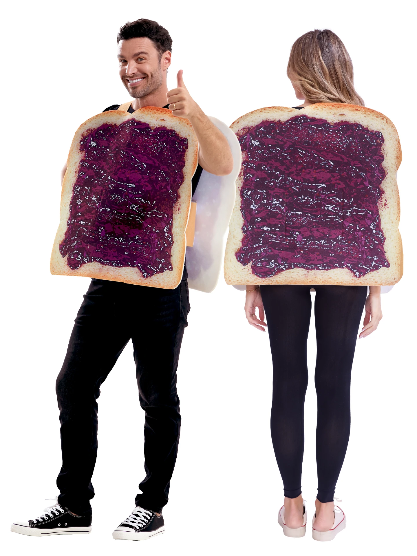 Creative Performance Costume loween Blueberry Jam Toast Outfit Stage ow Food Pattern Cosplay Clothing Women's Hanfu