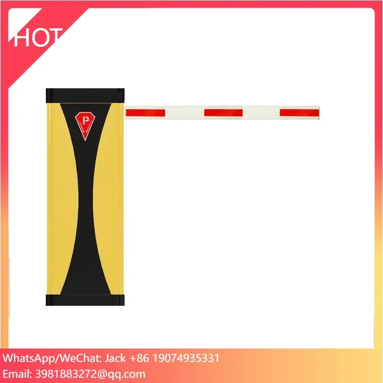 0.6s 0.9s High speed boom barrier gate traffic security safety automatic gate for vehicle parking access control system
