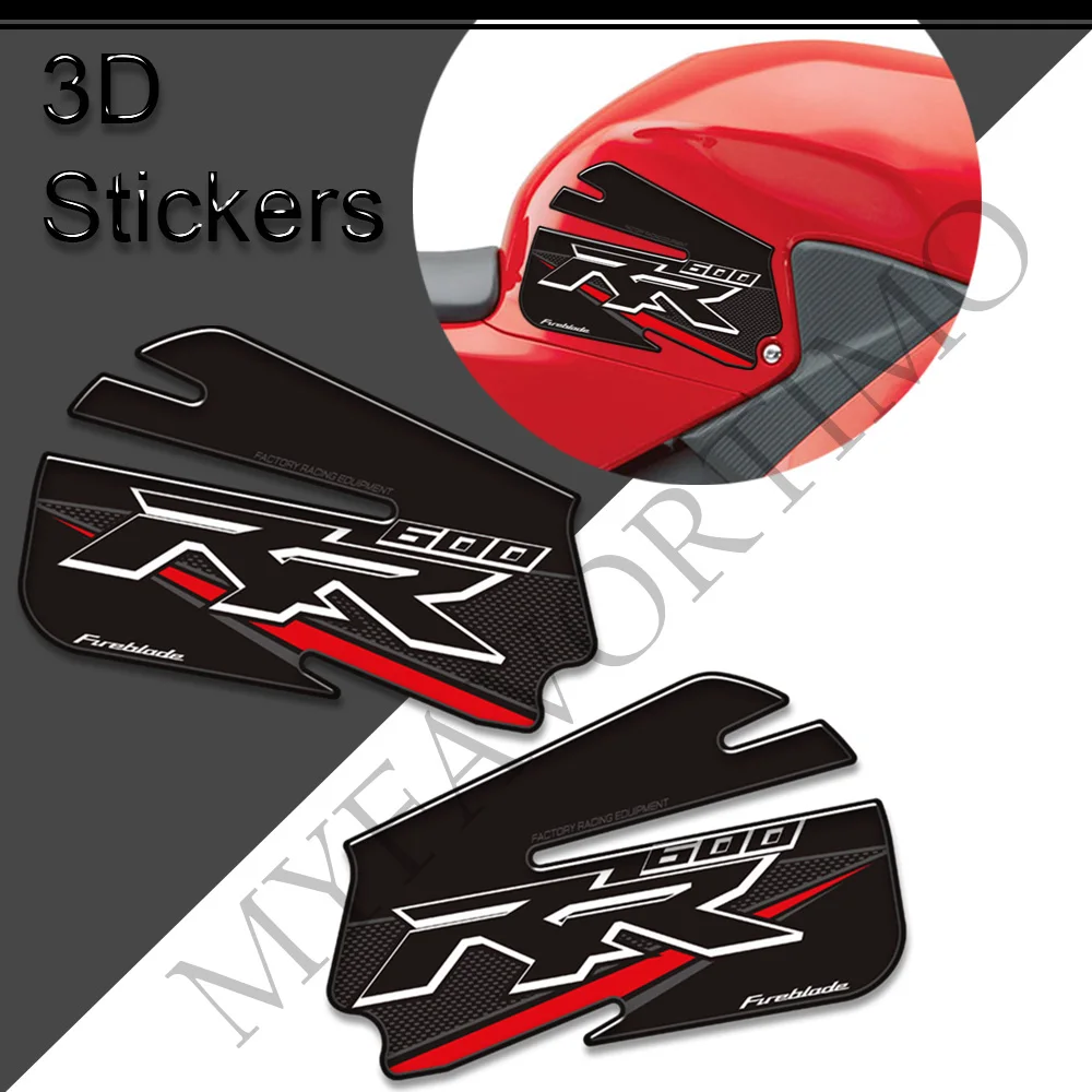 Motorcycle For Honda CBR 600 RR CBR600RR fuel tank pad sticker protector windshield body logo sticker