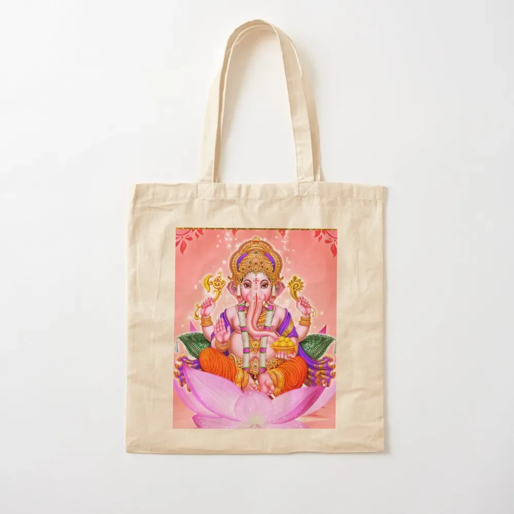 

Lord Ganesha Tote Bag Eco bag Canvas hand bag ladies