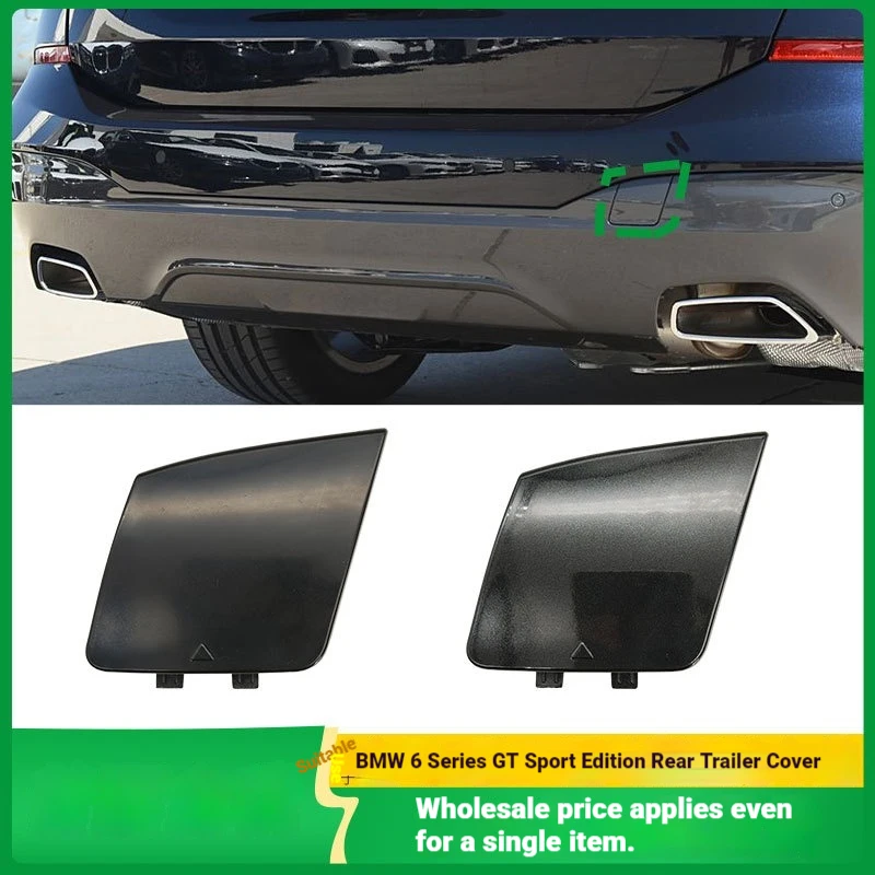 For BMW 6 Series GT Sport Rear Trailer Cover G32 M Rear Bumper Traction Hook Hole Cover 51128069730
