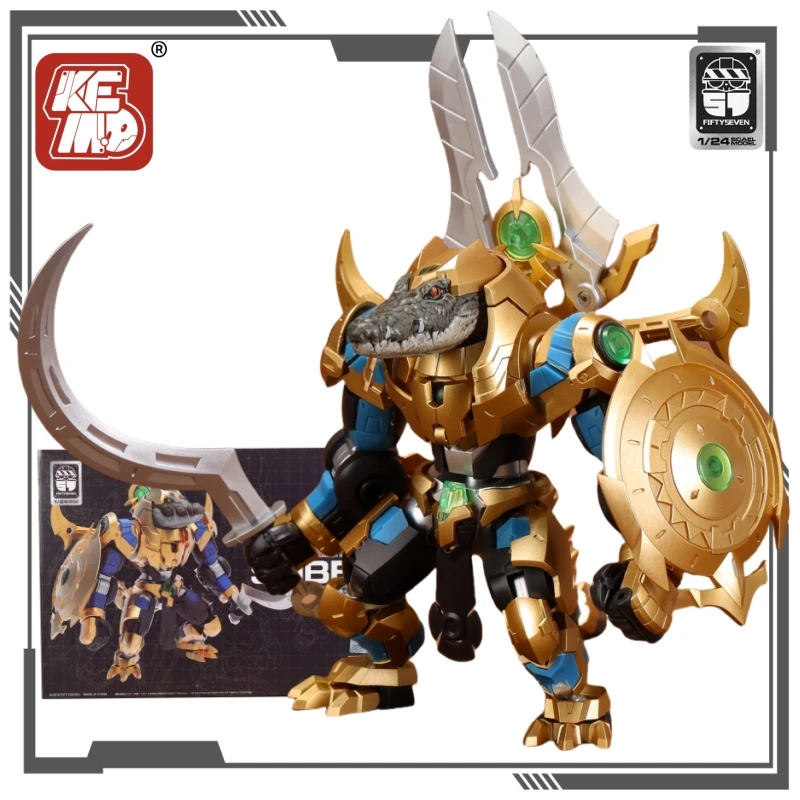 

КРЕАТИВНАЯ ПОЛЬЯ, оригинальный номер-57-собранная модель серии Hunter Squad Sobeck, фигурка, игрушки для мальчиков, коллекционная модель, украшения