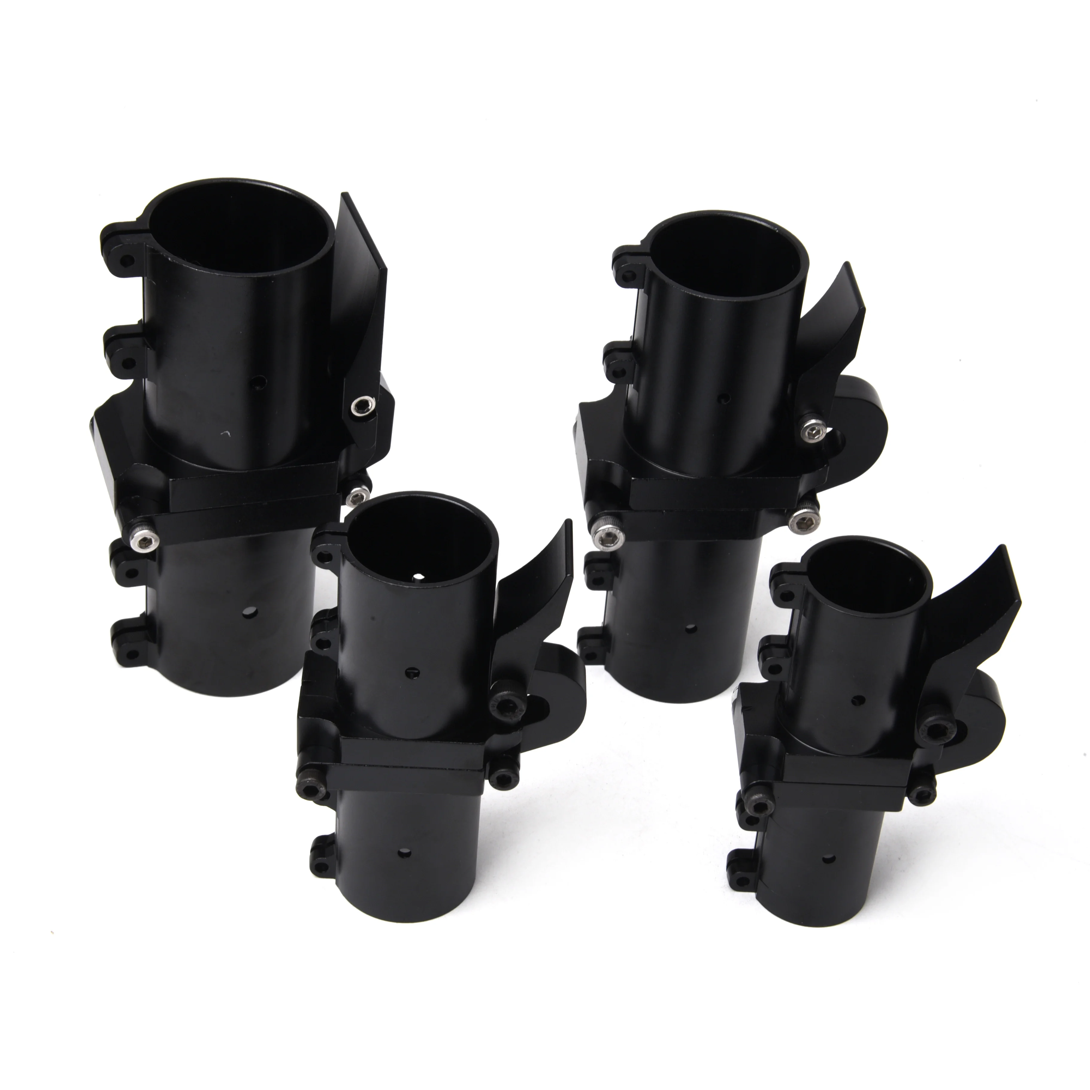 25mm 30mm 35mm 40mm Pipe Union Connection Horizontal Folding Arm Tube Joint Hinge CNC Aluminum for UAV Multicopter Drone