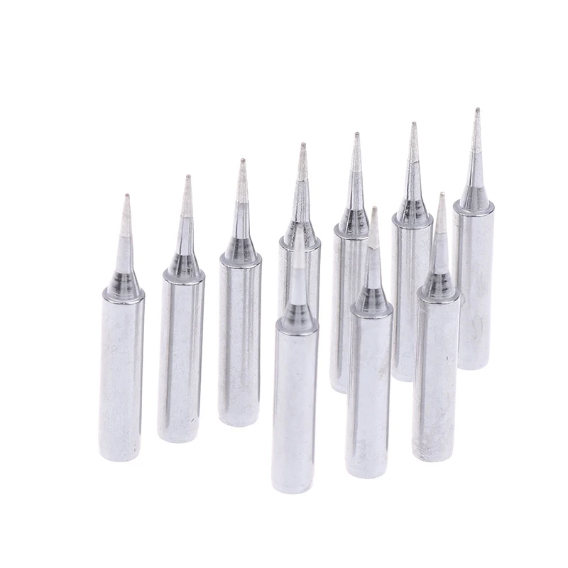 

10Pcs/Set 900M-T-I Soldering Replacement Solder Iron Tips Station Tool Iron Tips Solder Tips Soldering Tips Solder Iron Tips