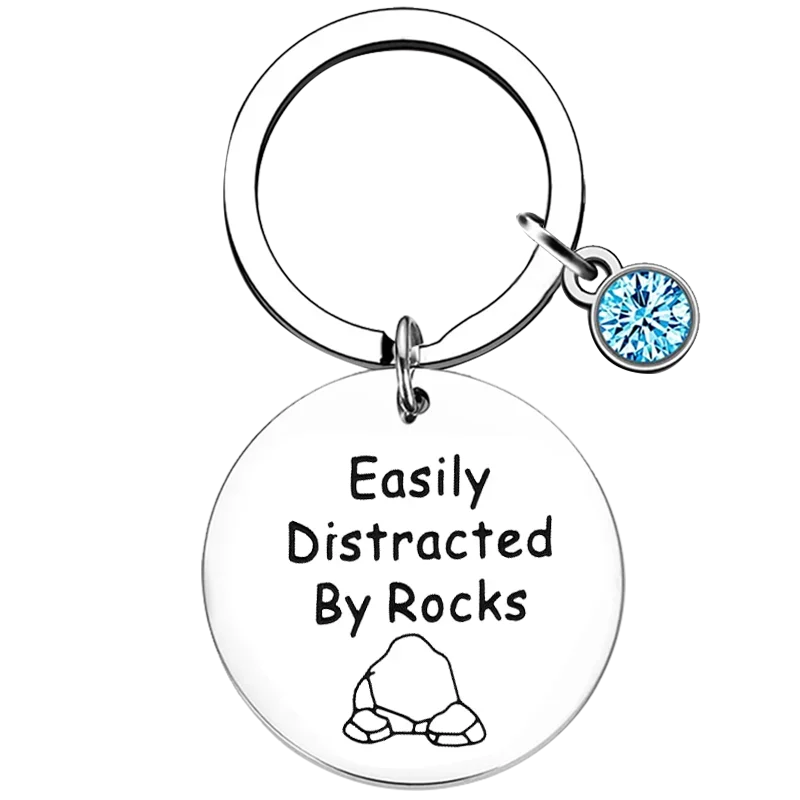 Geology Student Gift Key Chain Ring Geology Professor Gift keychains pendant Geologist Geology Gift