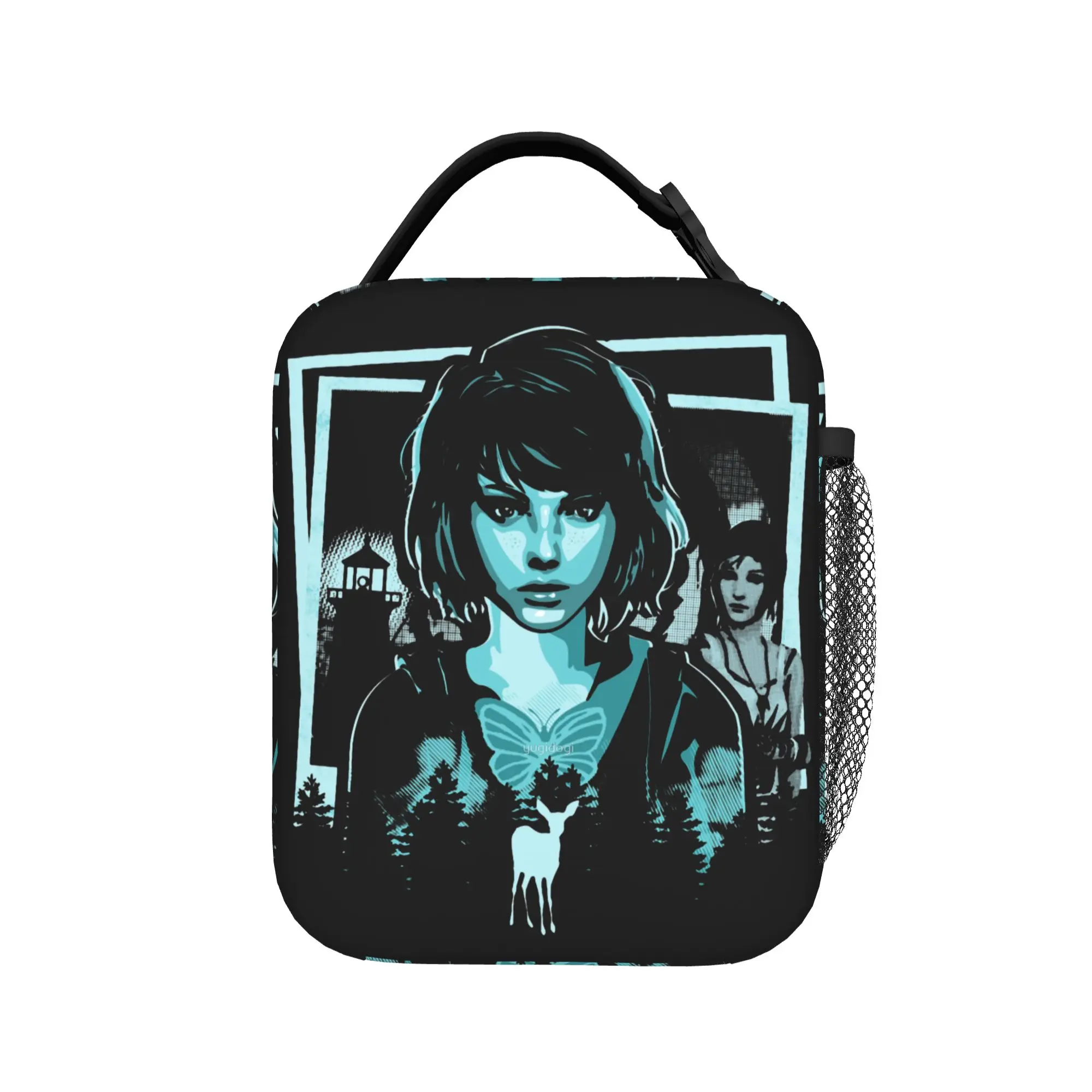 Life is Strange Insulated Lunch Bag Portable  Reusable Thermal Bag Tote Lunch Box Work  Outdoor Food Bag