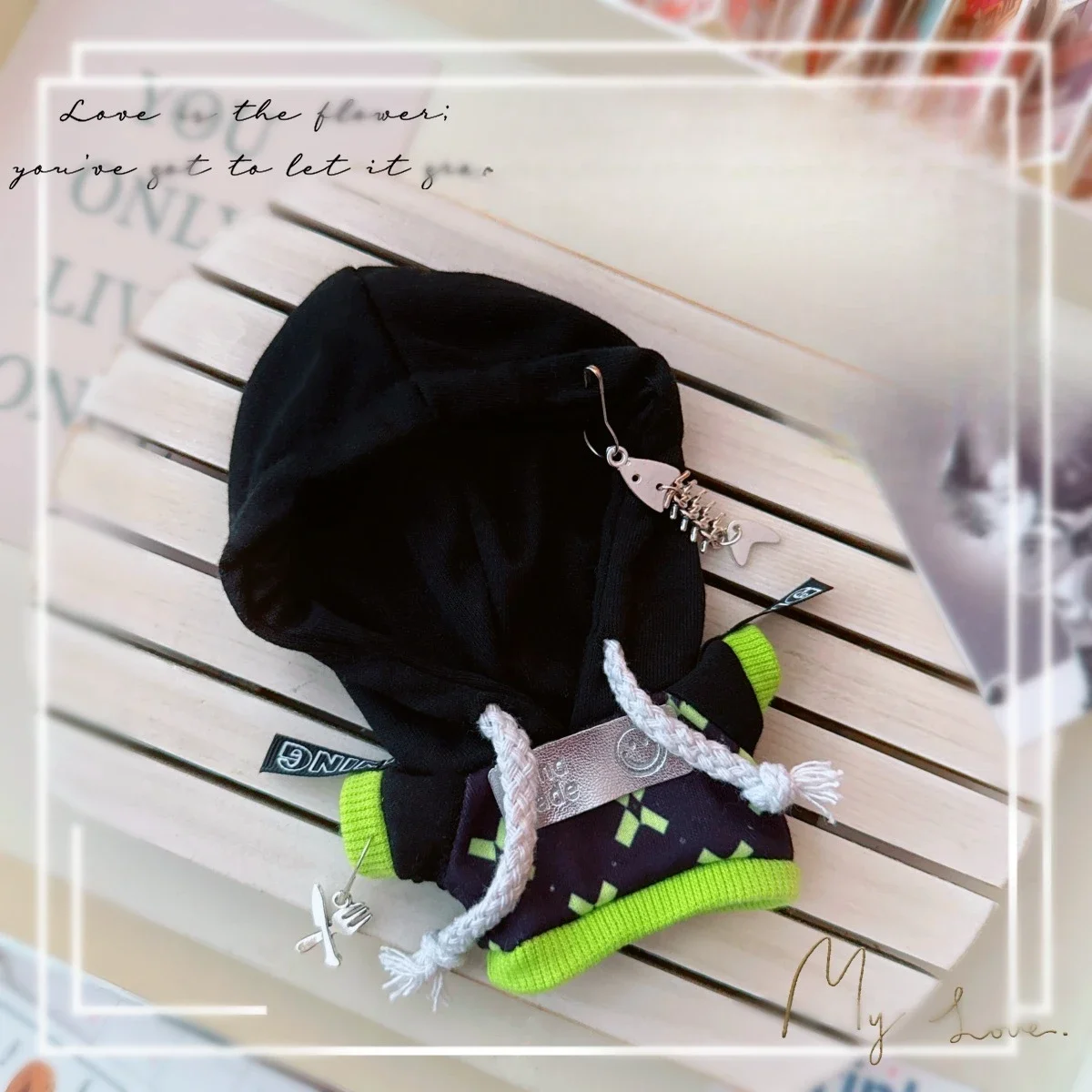 For 10cm 15cm Mini Doll Clothes Outfit Hoodie Dress Up Doll Accessories Changing Dress Game Playing House Gift Toys