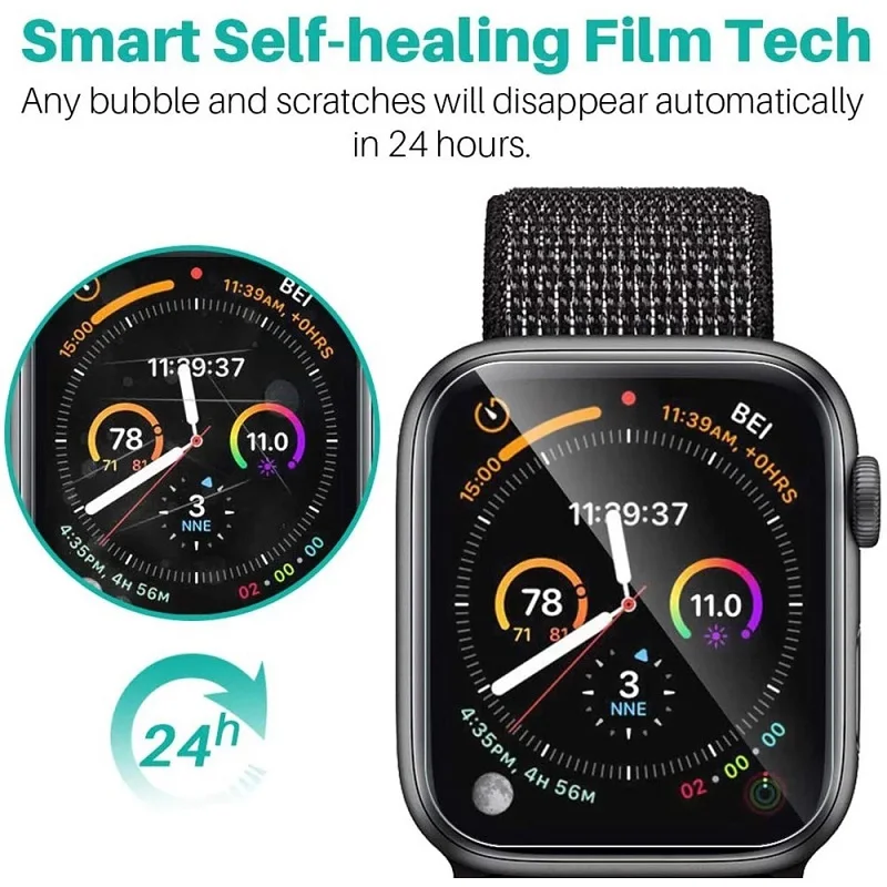 for OPPO Watch 2 46MM/42MM OPPO Watch 46MM/41MM OPPO Watch Free Screen Protector Hydrogel Film Foil