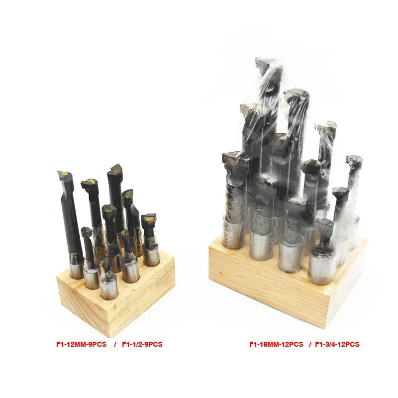 F1 Boring Hole Bar Set Tungsten Carbide Head MT SK R8 BT40 NT40 Bar Set Boring Device F1 Tool