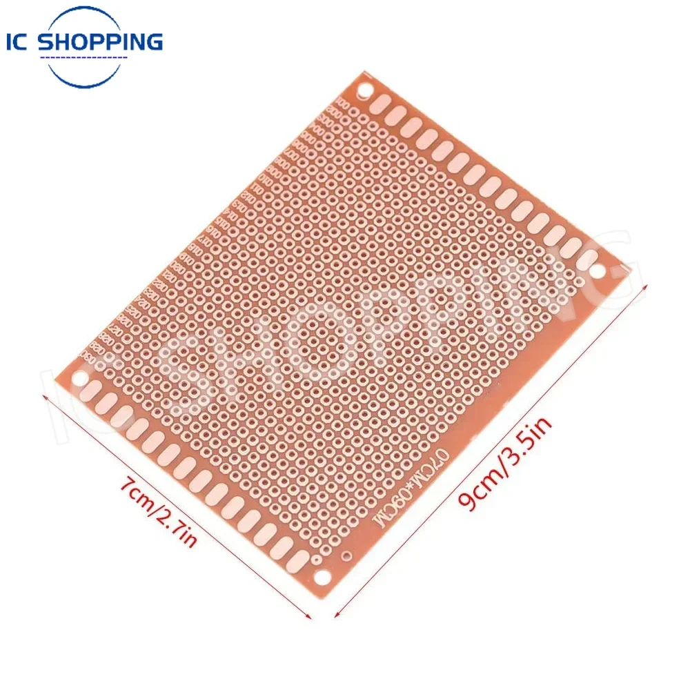 10PCS PCB Board DIY Prototype Paper PCB Matrix Printed Circuit Board General Circuit Board 7cmX9cm 7*9