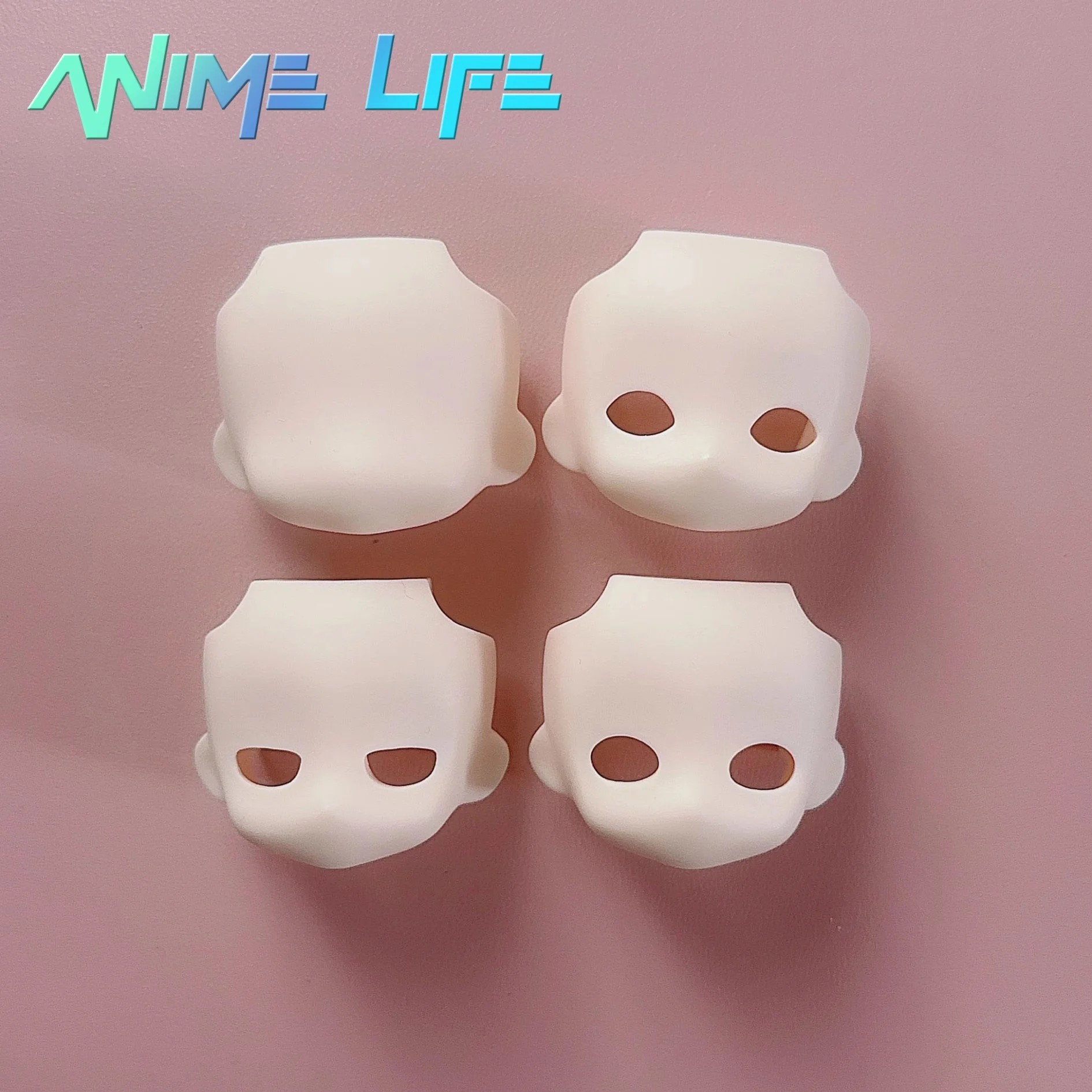 Original Handmade OB11 Blank Face Shell Alternate face Expression Cosplay Gift