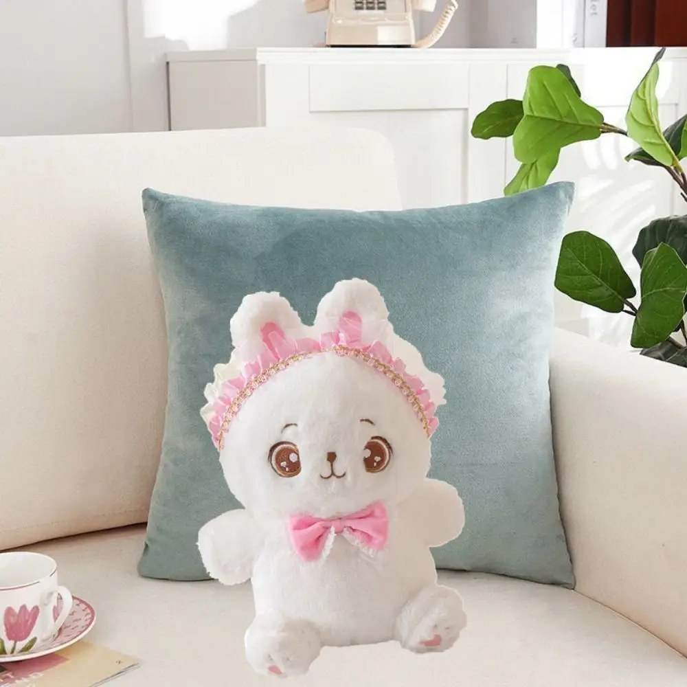 

PP Cotton Lolita Rabbit Interactive Handmade Bunny Stuffed Doll Cartoon Comfortable Stuffed Animal Fun Doll Home Decor