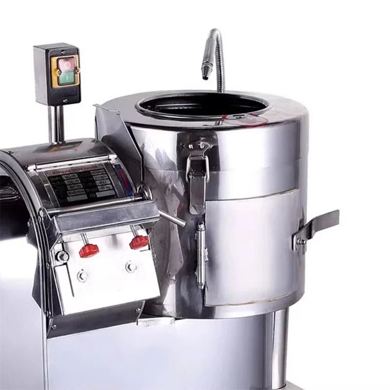 Stainless Steel Commercial Potato Peeler & Grinder 750W MQ10 Potato Slicing Shredding Machine Food Processor