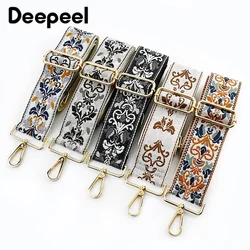 5cm Colorful Ethnic Jacquard Bag Shoulder Strap Belt Women's Bags Accessories Single Shoulder's Replacement Long Straps