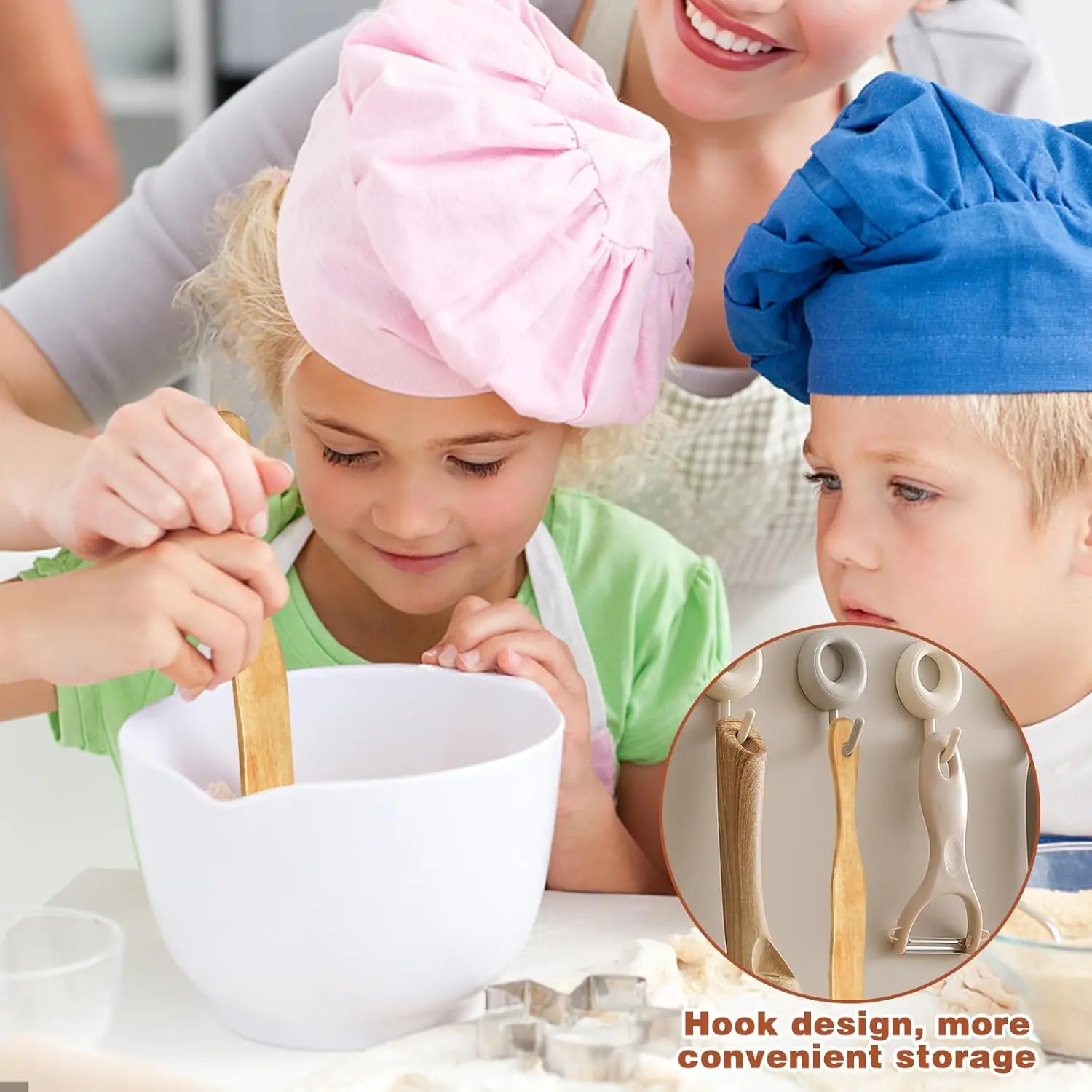 Wooden Spatula for Cooking, Sourdough Spurtles Kitchen Tools