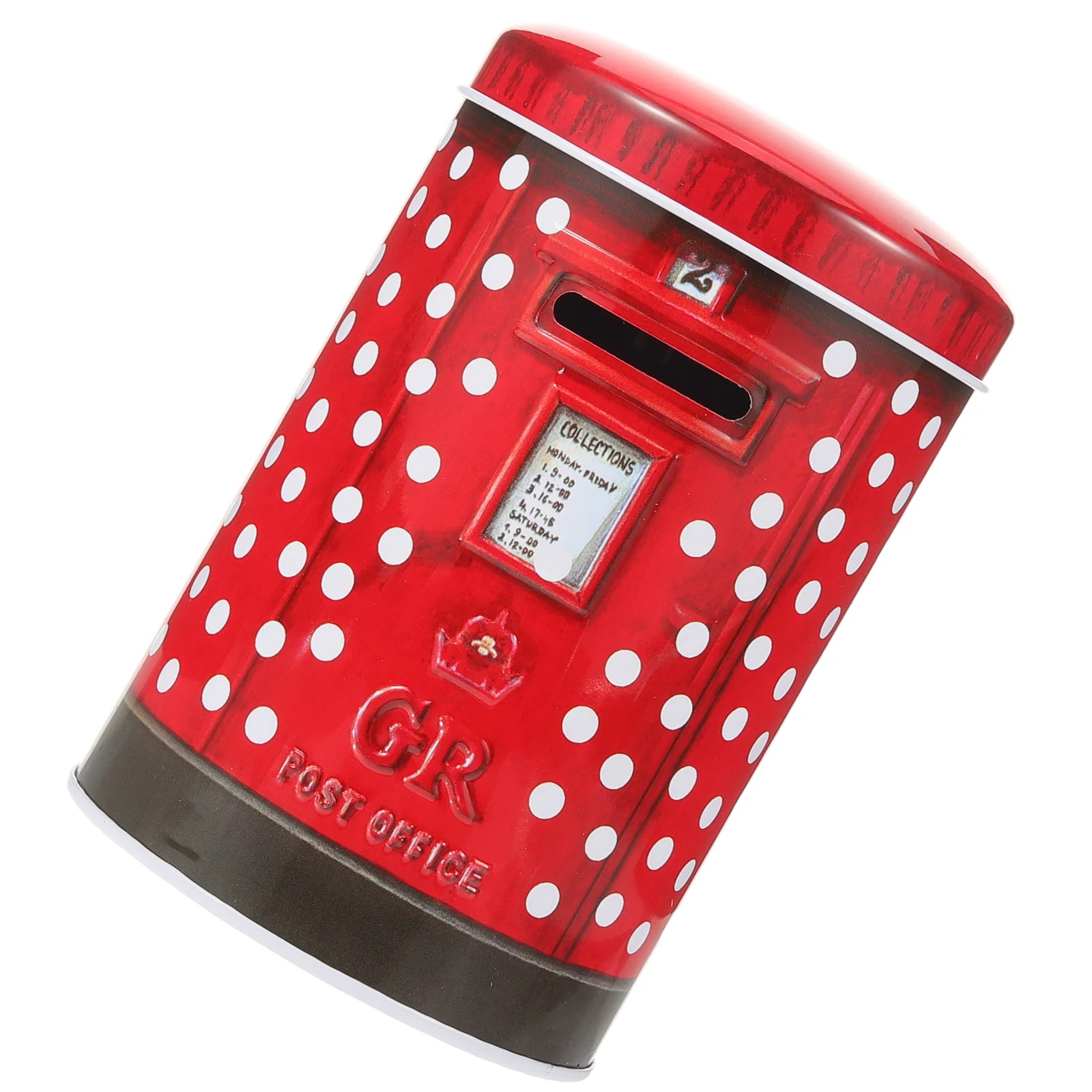 Tinplate Coin Bank Creative Coin Bank Money Bank Decorative Mailbox Coin Container large coin bank big coin bank