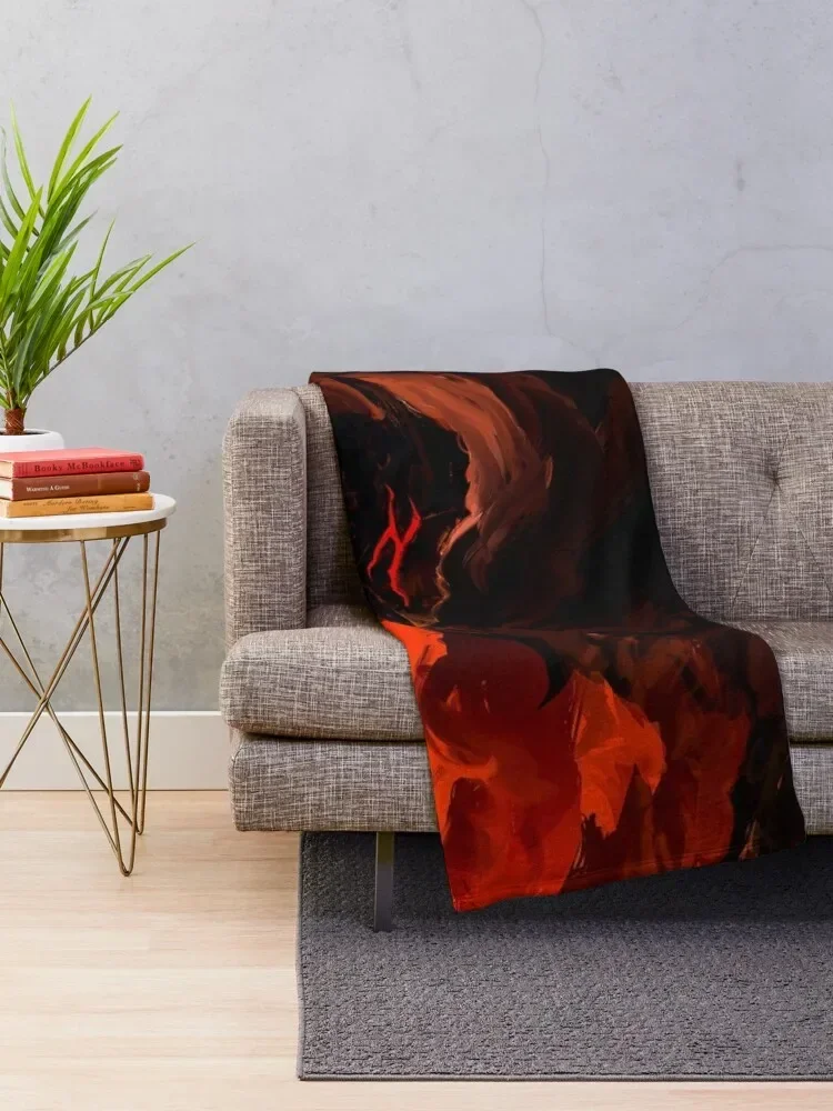 Inferno Throw Blanket Polar Quilt Blankets