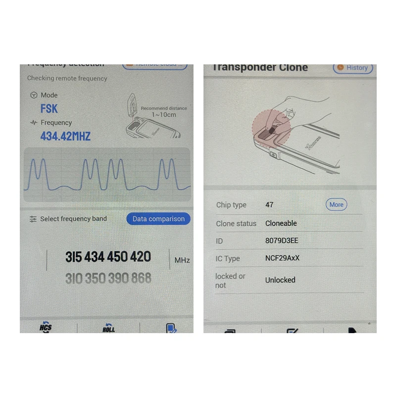 AK014080 oryginalny dla chevroleta Captiva 2023 2024 inteligentny klucz zdalny 3 przyciski 434MHz 47 Chip HITAG3 z nieciętym ostrzem