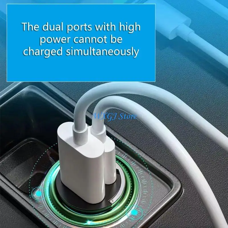

37JE Compact 100W Type C Charges Ensures Quick Charging for Laptops & Smartphones For Busy professional & Travelers