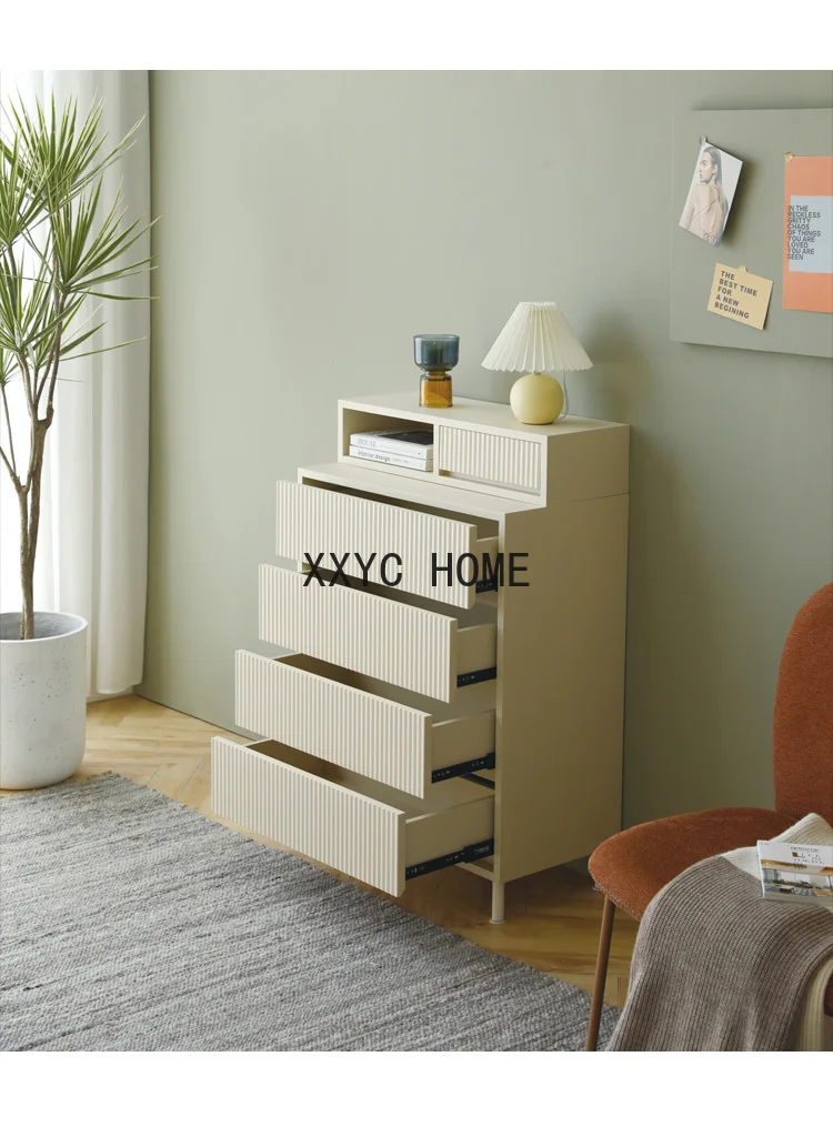 Modern Minimalist Chest of Drawers Light Luxury Nordic Drawer Locker Multi-Layer Bedroom Storage Chest of Drawers