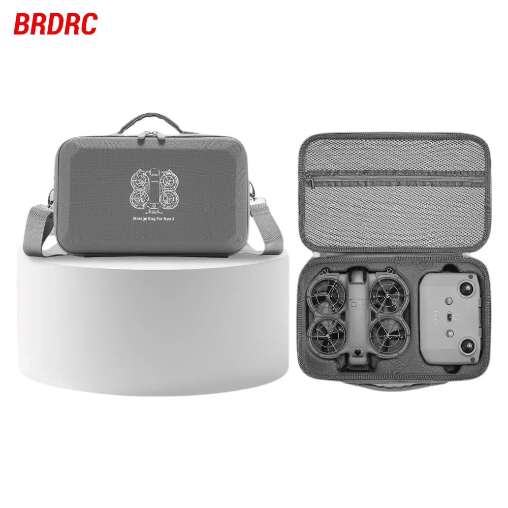 

Сумка-чехол BRDRC NEO 2 для аксессуаров DJI NEO 2, дрона и пульта ДУ N3 — универсальная сумка для хранения с плечевым ремнем