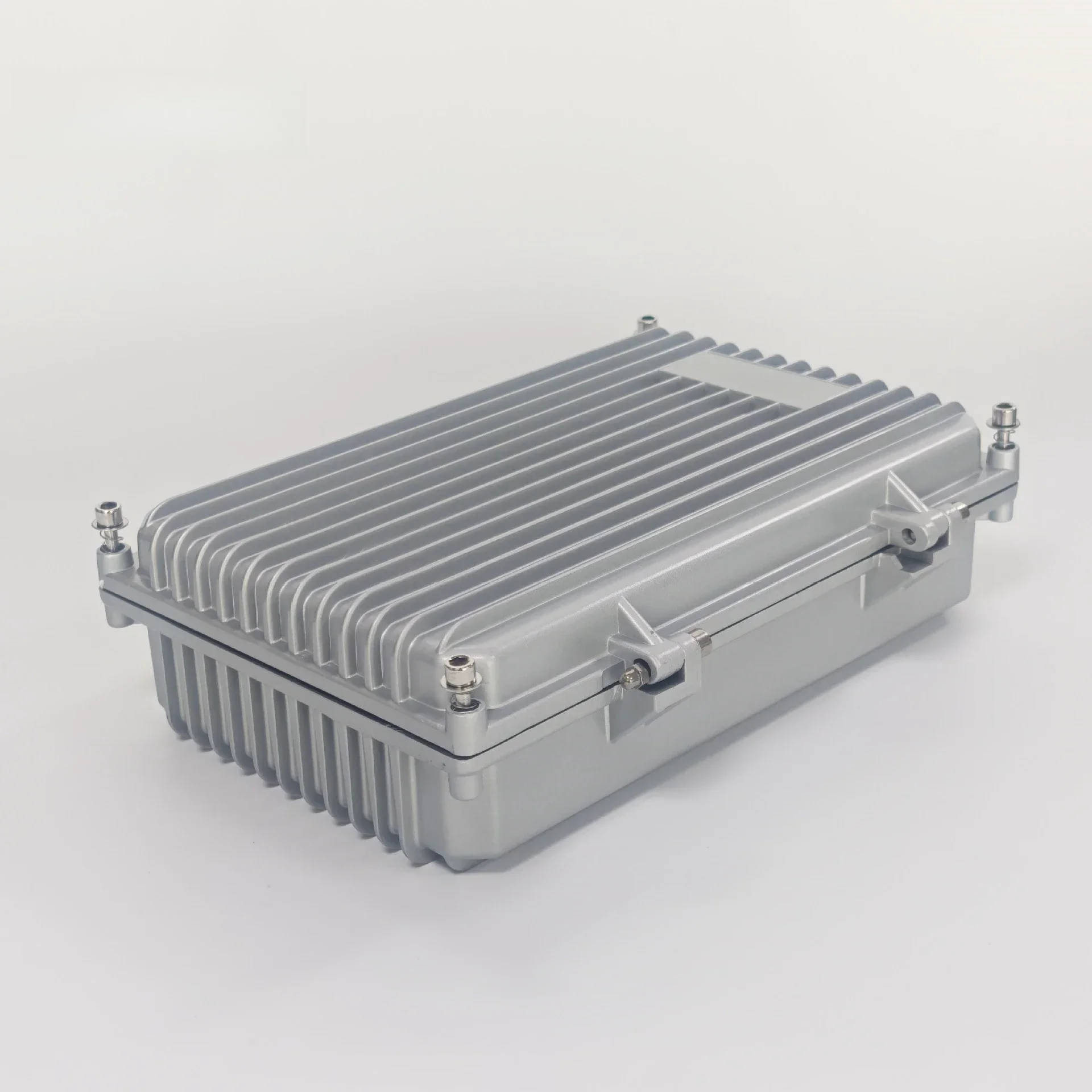 020-B Bridge Cast Aluminum Shell 260 * 167 * 68MM Cast Aluminum Chassis, Cable TV Amplifier Shell