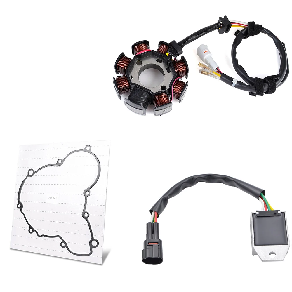 

Rectifier Regulator Stator Coil Gasket Kit for K-TM 250 300 EXC XC XC-W XCW Six Days 55439204000 80011034000 55430040000