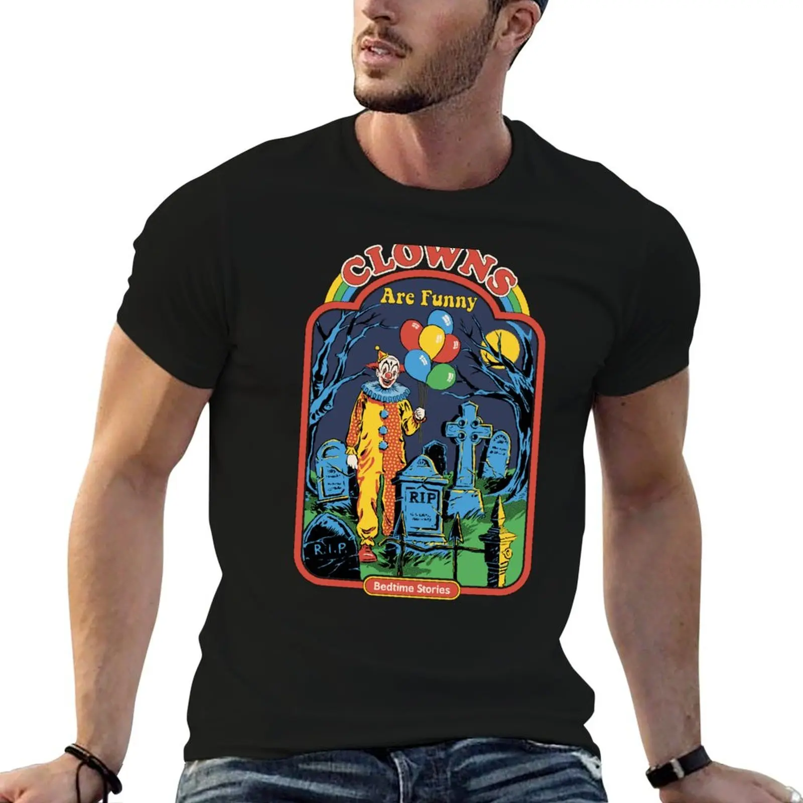 Clowns are Funny T-Shirt Casual Light Summer Short Sleeve Top
