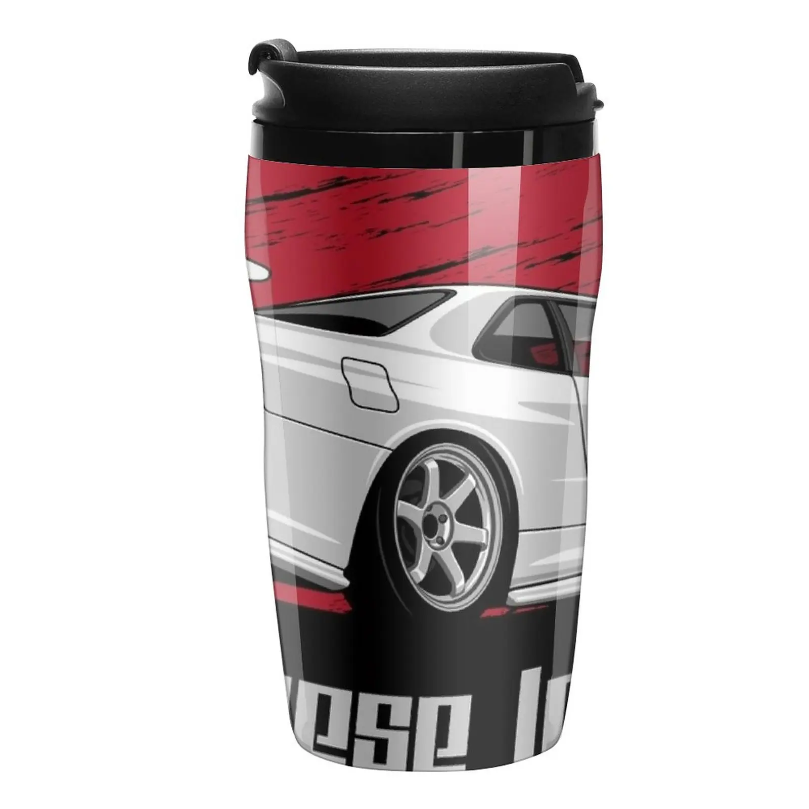 

New Skyline GTR R34 (white) Travel Coffee Mug Game Coffee Cups Teaware Cafes Coffee And Tea Luxury Coffee Cup Set