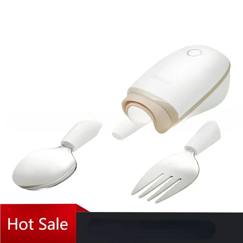 Intelligent Anti- Soup Spoon Elderly Hand Shake Tremor Technology Dinner Table Bag Aid Accessories