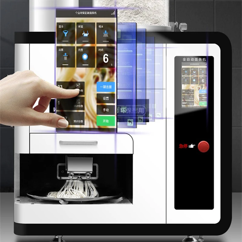 Machine à nouilles intelligente, entièrement automatique, commerciale, rapide, petite Machine à nouilles, multifonctionnelle et formage de nouilles