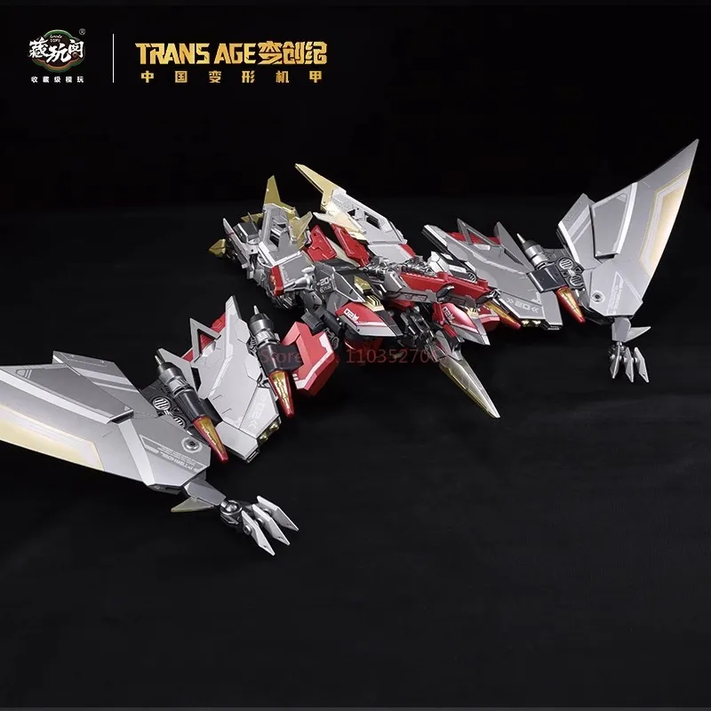 En Stock CANGTOYS TRANS âge Pterhowl CT-LONGYAN 02 alliage Transformation figurine Mecha modèle Collection jouets cadeau d'anniversaire