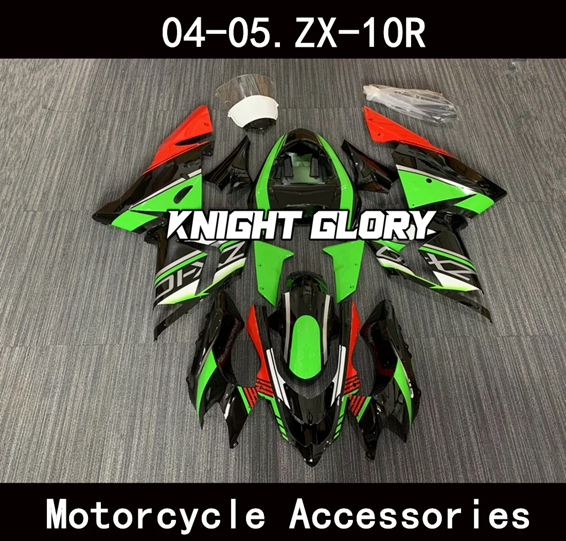 

Injection Molding Fairings Kits Fit For ZX-10R 2004 2005 Bodywork Set Motorcycle Accessories