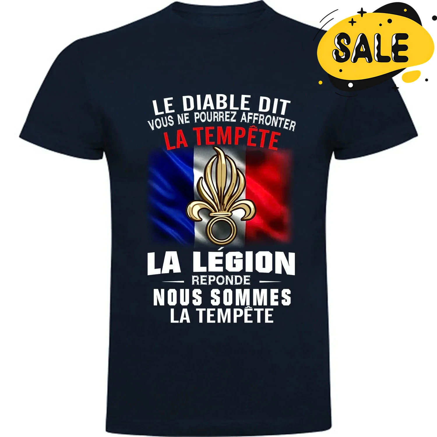 La legião extranjera diablo camiseta 100% algodão o-pescoço manga curta verão casual masculino camiseta streetwear