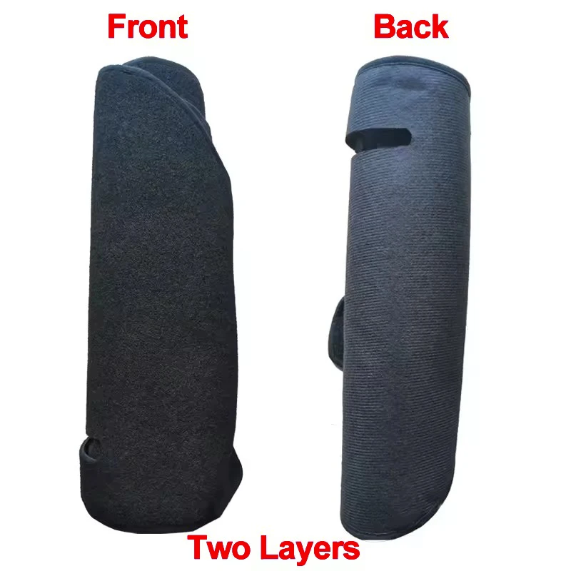 2 Layers polyester Car Inner Dashboard Cover For Audi A6 C5 2nd Gen 1998 - 2004 Left hand drive Dash Mat Sun Shade Pad cooling