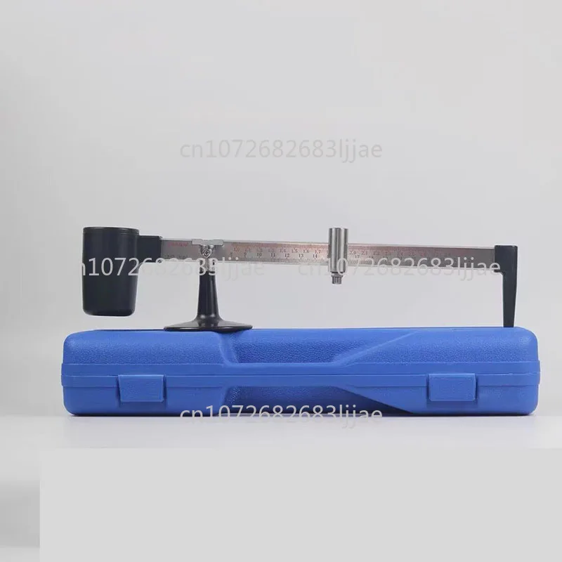 FF Mud Liquid Specific Gravity Drilling Fluid Liquid Density Meter 0.7-2.4G/cm3 (5.8-20 1B/gal), Mud Hydrometer Stainless Steel