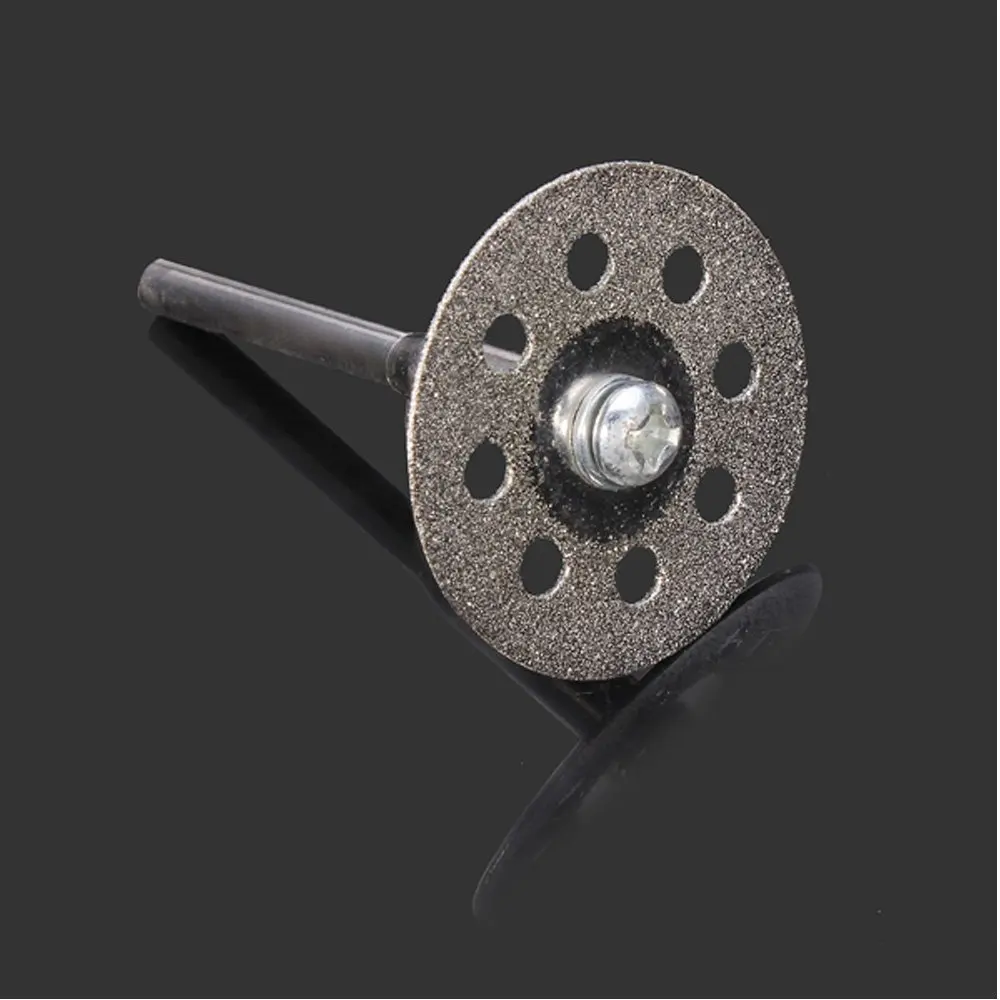 10PCS 2.35mm/3mm/3.17mm Shank diameter Diamond Cutting Discs Cut-off Wheel Blades Set For Dremel Rotary Tool