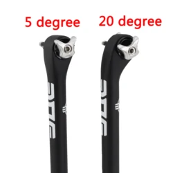 Newest Road Bike Matt UD Full Carbon Fibre Seatpost Carbon Bicycle Seatpost MTB 27.2/30.8/31.6mm 5mm/20mm offset