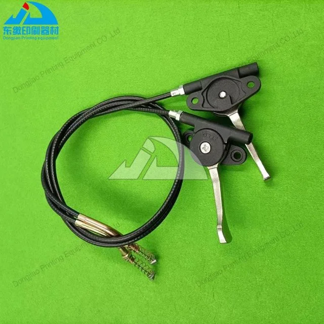 1 مجموعة (2 قطعة) كابل لرولاند 700 إعادة توجيه مصاصة كابل خط قطع غيار الماكينات اليسرى واليمنى نوعية جيدة كابل مصاصة #4