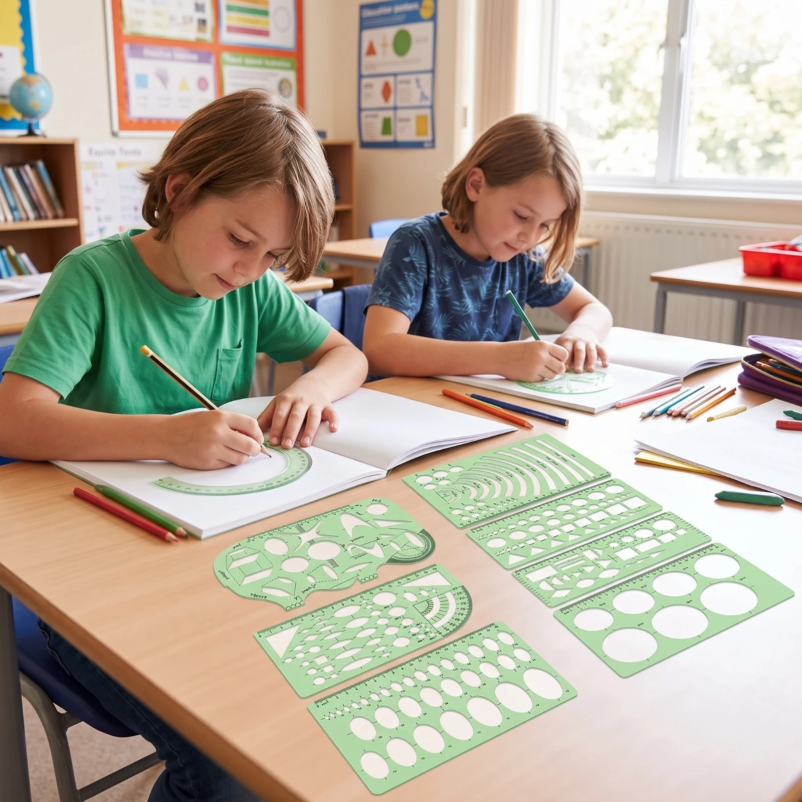 8-pieces-geometric-drawing-templates-centimeter-marked-measuring-templates-geometry-template-easy-to-read-for-students-school