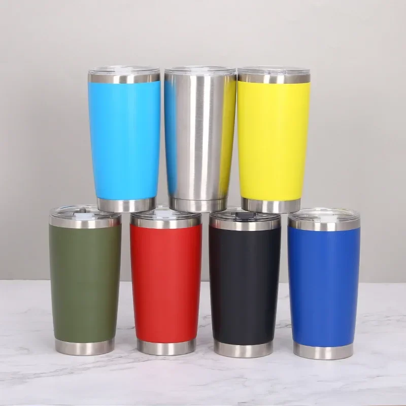 

Thermal Mug Beer Cup Tumbler Stainless Steel Double Wall Vacuum Insulated Coffee Tea Mug Wide Mouth Water Bottle Drinkware cup