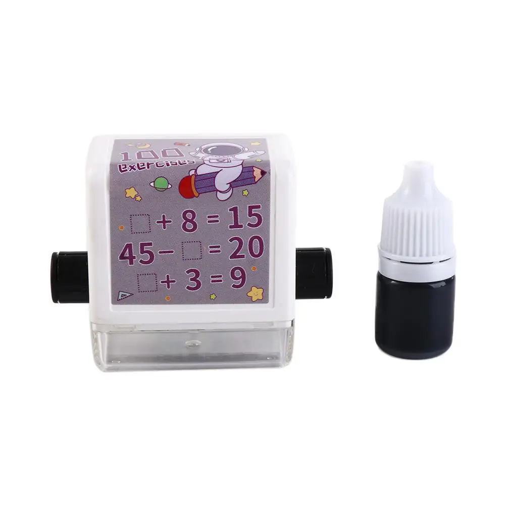 Matemática Calculando Ferramenta para Fazer Aritmética, Rolling Stamp, Blank e Scroll, Math Suprimentos