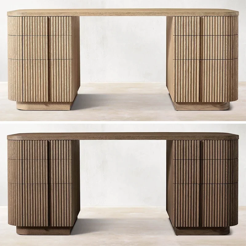 Modern single table durable wooden storage table bedroom home office right side laptop desk