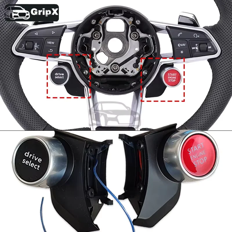 Suitable for Audi R8 Steering Wheel Engine Start Stop Switch Driving Mode Switch Button Switch