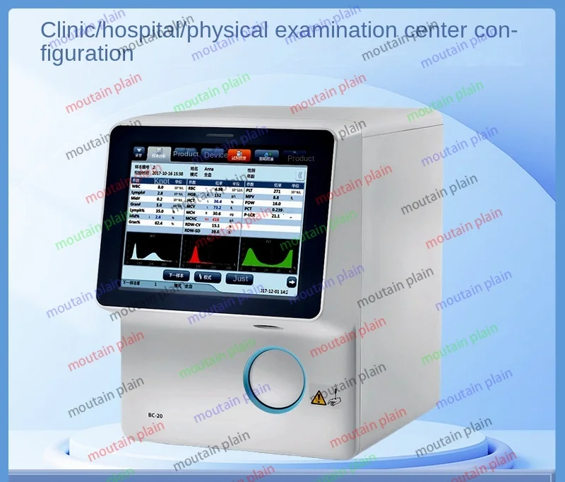 Full-Auto Hematology Analyzer Blood Cell Analyzer Three-Group Detector Three-Point Blood Routine